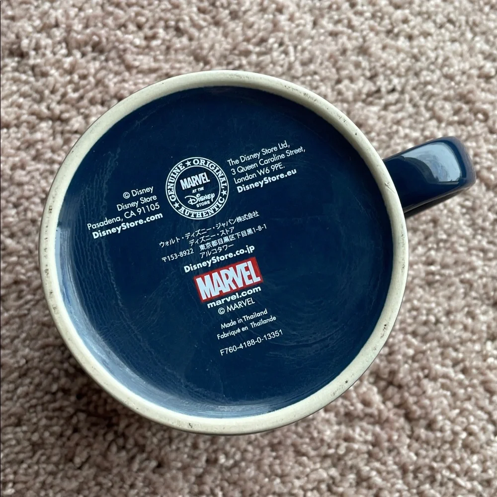 Marvel, Captain America, Emblem Mug - Navy and Red - Picture 3 of 4